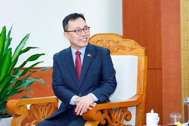 Ambassador of the Republic of Korea to Vietnam Choi Young Sam. (Photo courtesy of the Embassy of the Republic of Korea in Vietnam) korean-ambassador.jpg