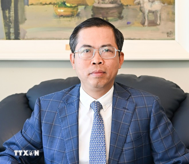 Vietnamese Ambassador to Australia Pham Hung Tam (Photo: VNA) ta.jpg