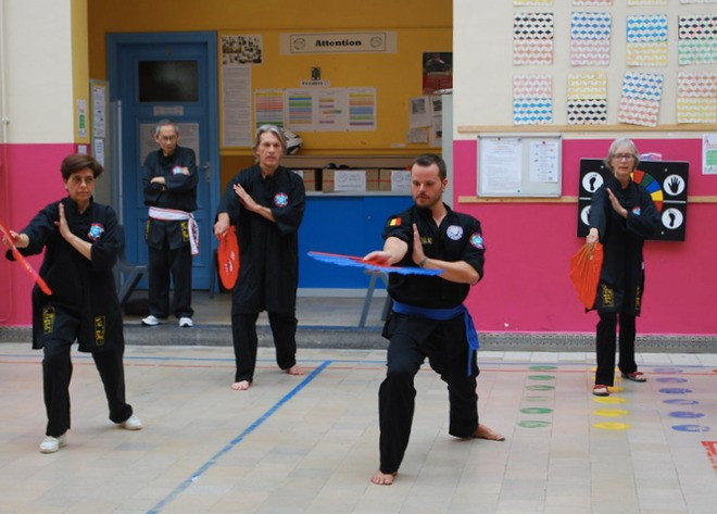Thuy Phap practitioners undergo training in Belgium (Photo: VietnamPlus) fr.jpg