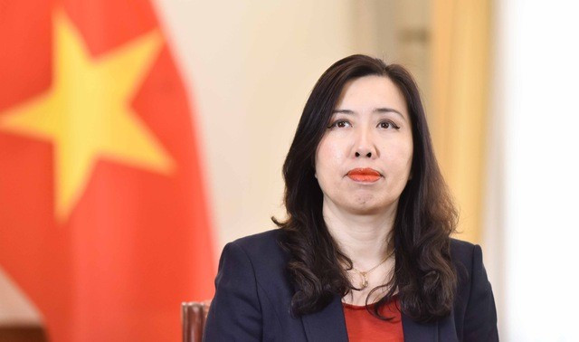 Deputy Minister of Foreign Affairs Le Thi Thu Hang (Photo: VNA) ha.jpg