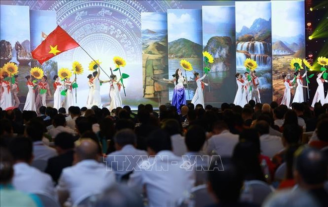A musical performance at the event (Photo: VNA)