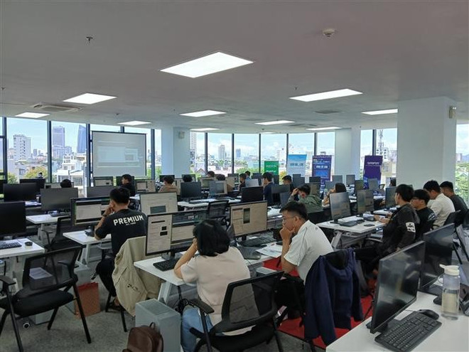 AI and semiconductor projects can receive three years of free use of facilities in Da Nang's Software Park No. 2. (Photo: VNA) vna-potal-da-dang-day-manh-xuc-tien-dau-tu-ho-tro-khoi-nghiep-doi-moi-sang-tao-8138831.jpg