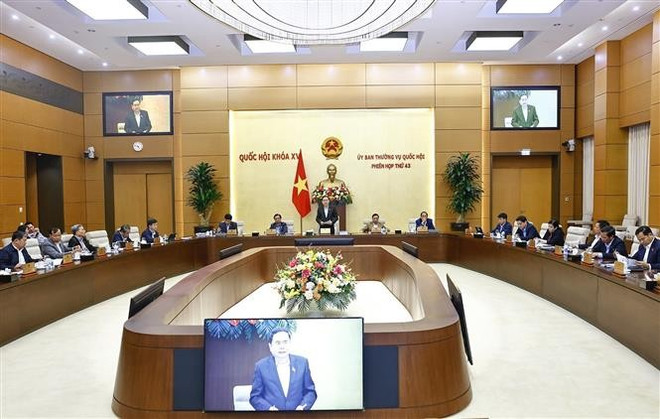 At the meeting (Photo: VNA) sg.jpg