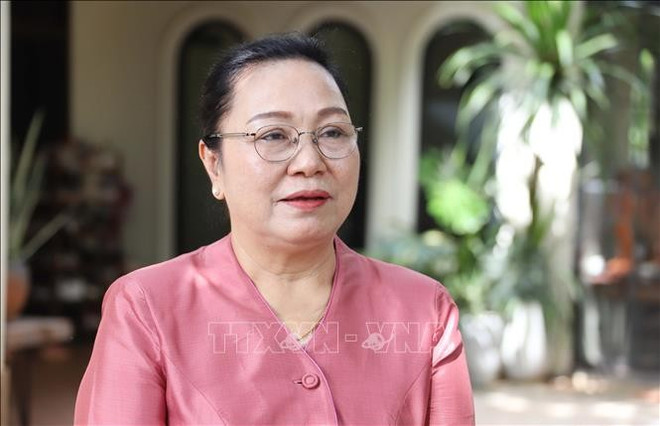 Lao Ambassador to Vietnam Khamphao Ernthavanh (Photo: VNA) ambassador.jpg
