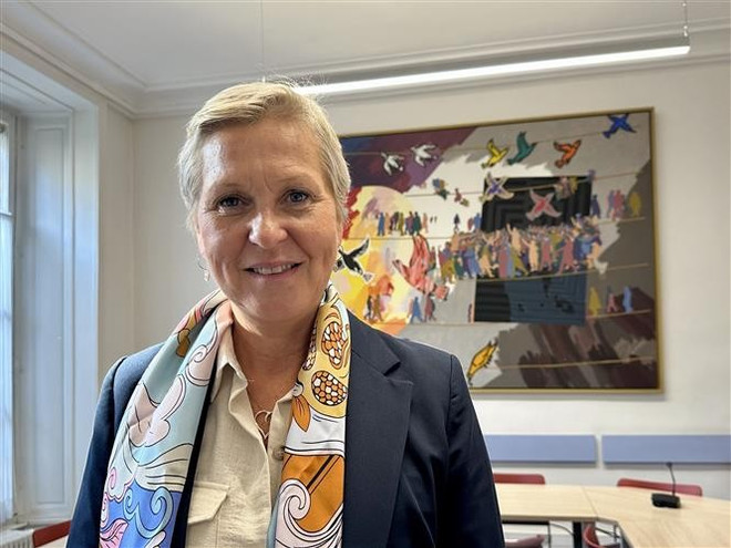 Chairwoman of the France – Vietnam Friendship Group in the French National Assembly (NA) Anne Le Hénanff (Photo: VNA) Chairwoman of the France – Vietnam Friendship Group in the French National Assembly (NA) Anne Le Hénanff (Photo: VNA)