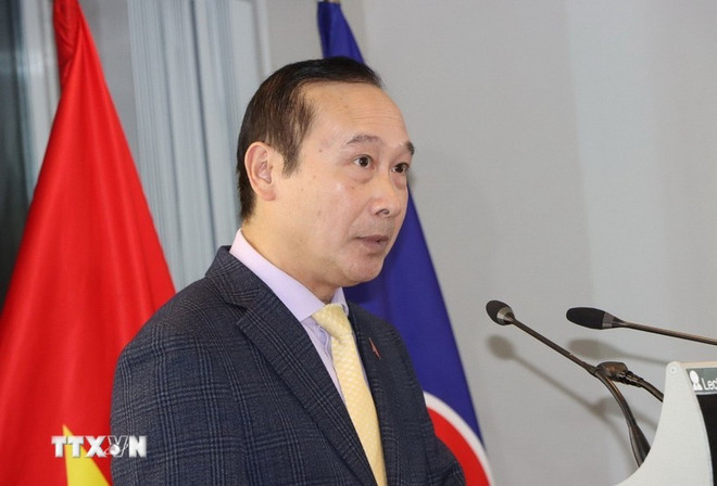 Ambassador Nguyen Van Thao, Head of Vietnam's Mission to the EU. (Photo: VNA) ee.jpg
