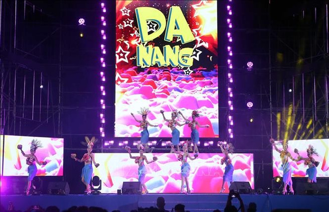 A performance of the Danang Festival 2025. (Photo: VNA) da-nang.jpg