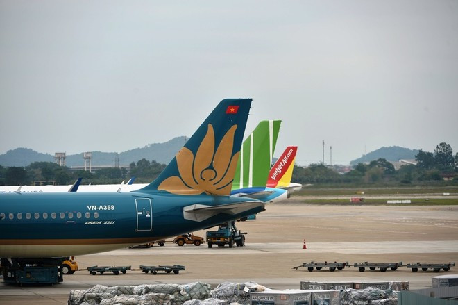 Vietnamese airlines have increased flights to meet travel demand during the April 30-May 1 holiday (Photo: VNA) airline.jpg