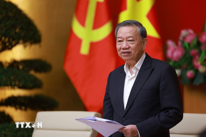Party General Secretary To Lam (Photo: VNA) ge.jpg