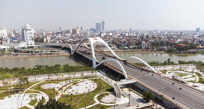 Hai Phong city claims the top spot in the PCI rankings for the first time with a score of 74.84 points (Photo: VNA) hai-phong-city.jpg