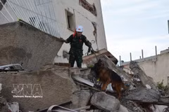 Vietnamese rescuers press on with earthquake response in Venezuela