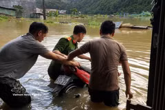 Heavy rain causes damage in Lao Cai