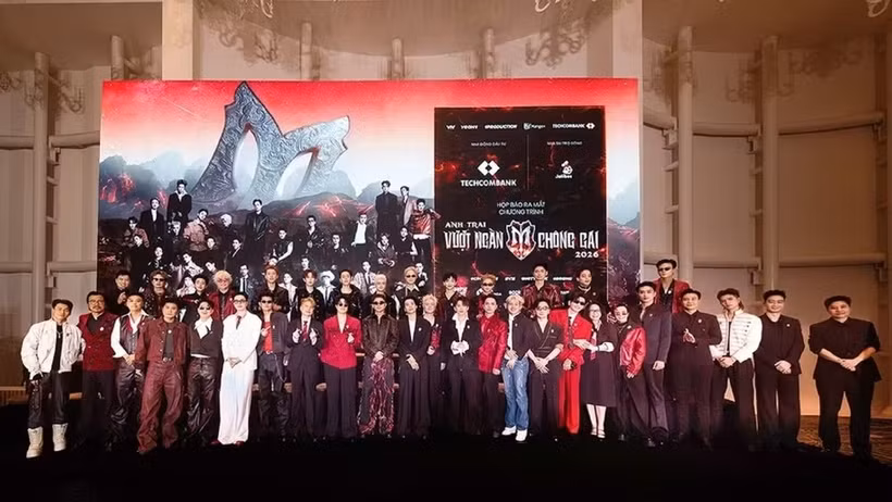 Cast of the 2026 edition of “Anh trai vuot ngan chong gai”. (Photo: Yeah1)