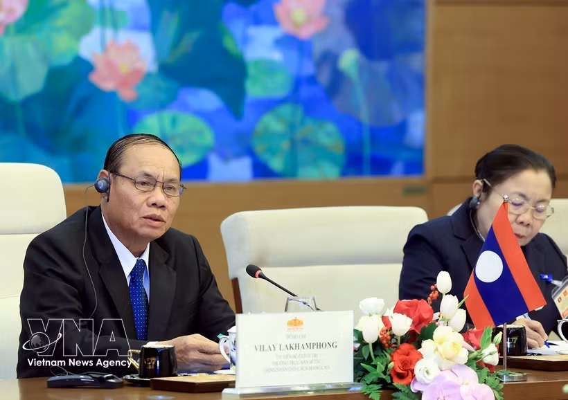 Politburo member and Standing Member of the Secretariat of the Lao People’s Revolutionary Party (LPRP) Central Committee Vilay Lakhamphong (Photo: VNA)
