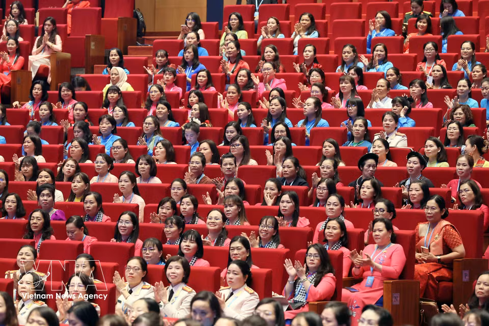 Gallery - 14th National Congress of the Vietnam Women's Union opens - image 19