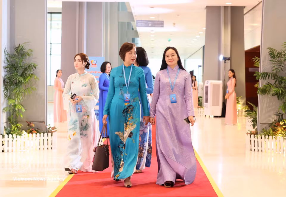 Gallery - 14th National Congress of the Vietnam Women's Union opens - image 22