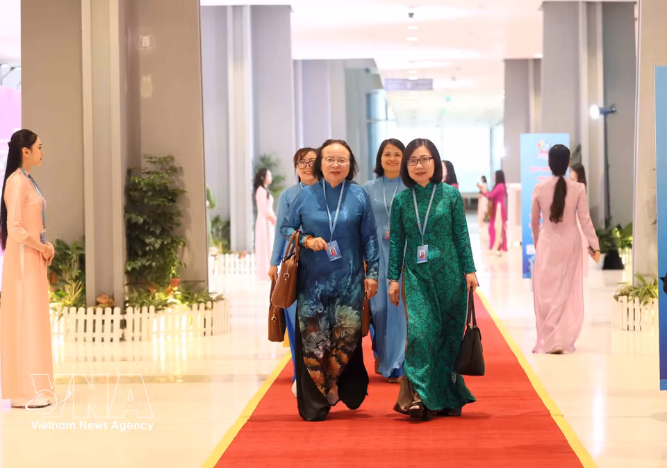 Gallery - 14th National Congress of the Vietnam Women's Union opens - image 24