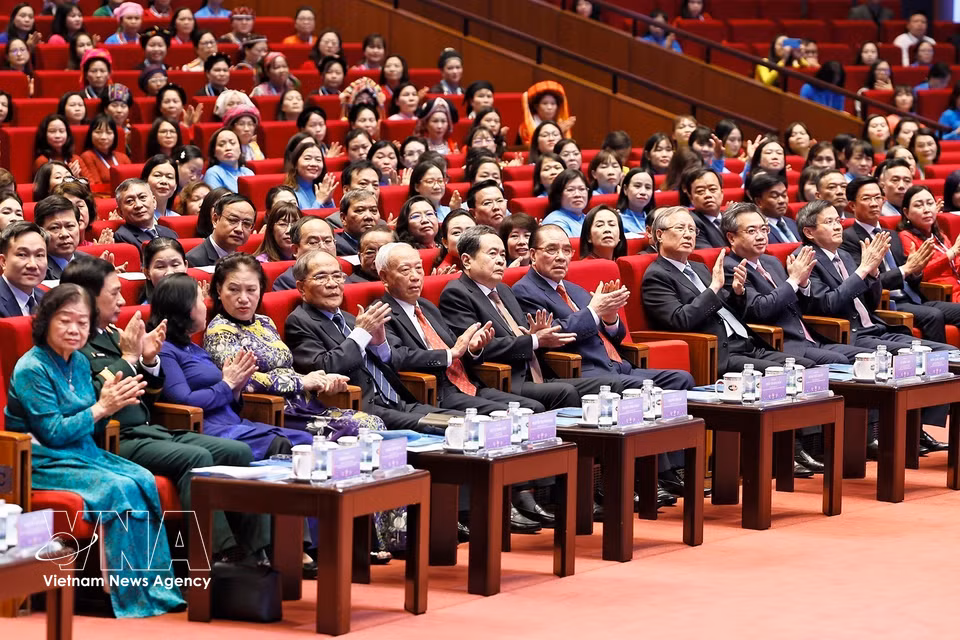 Gallery - 14th National Congress of the Vietnam Women's Union opens - image 26