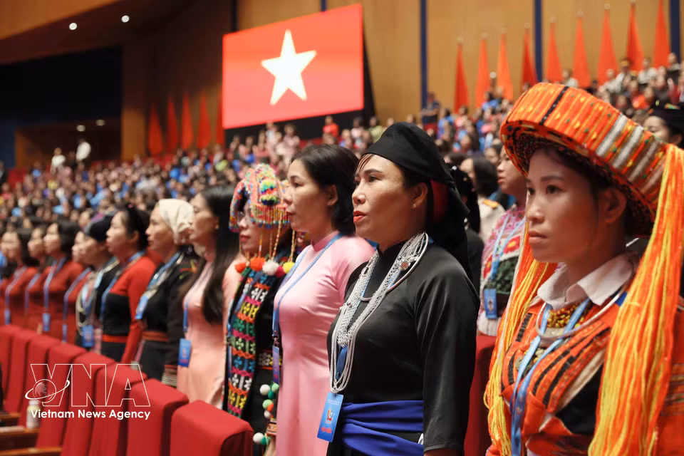 Gallery - 14th National Congress of the Vietnam Women's Union opens - image 29