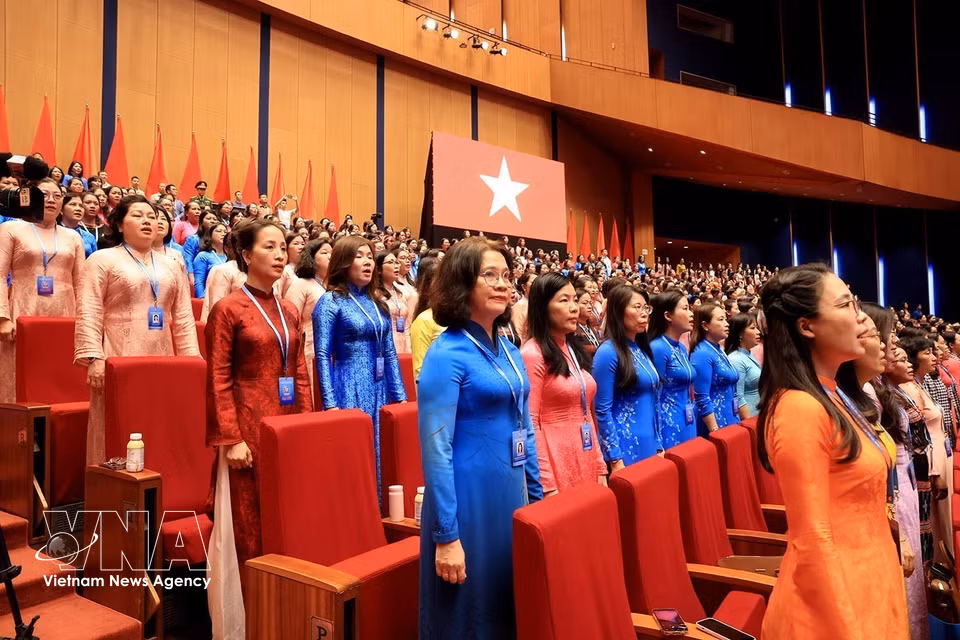 Gallery - 14th National Congress of the Vietnam Women's Union opens - image 30
