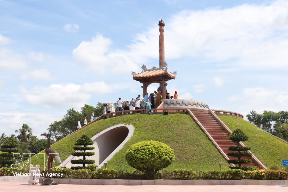 The Quang Tri Citadel, the site of the historic 81-day battle in 1972. (Photo: Tuong Vi/VNA)