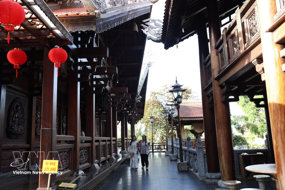 Sac Tu Khai Doan Pagoda has become a distinctive cultural and spiritual landmark of the Central Highlands. (Photo: Tuan Anh – VNA)