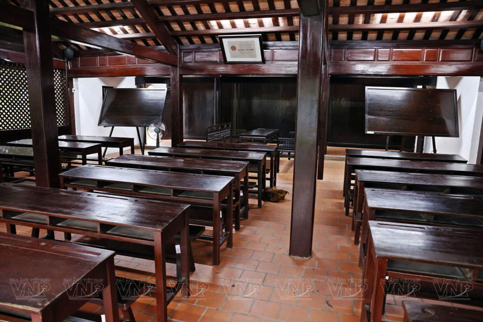 An overview of the main classroom area of Duc Thanh School. (Photo: VNA)
