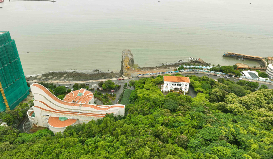Bach Dinh Historical Site – a French colonial villa constructed in 1898, is located on Tran Phu Street, Ward 1, Vung Tau City, Ba Ria - Vung Tau Province. (Photo: VNA)