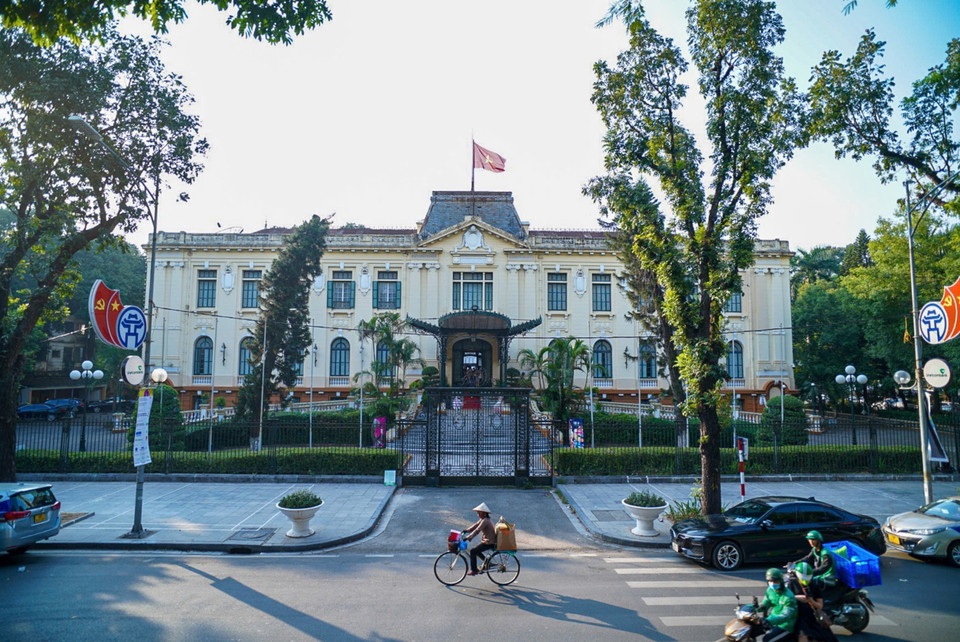 For the first time, the Government Guest House opens its doors for visitors to learn about its history. (Photo: VNA)