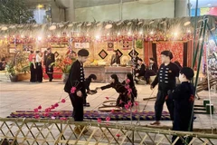 A view of the Tay ethnic culture – cuisine area at the festival (Photo: VNA)
