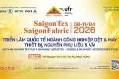 The SaigonTex – SaigonFabric 2026 is scheduled to take place from April 8 to 11. (Photo: Organising board)