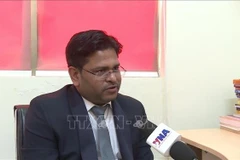 Dr. Manish Kumar Singh, lecturer at the Department of Computer Science, the University of Delhi, India (Photo: VNA)