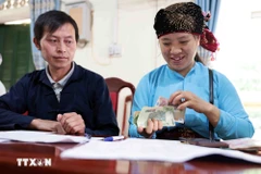 Poor households are given preferential loans for economic development. (Photo: VNA)