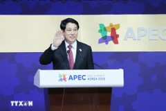 State President Luong Cuong attends the APEC CEO Summit 2025 in the Republic of Korea in October 2025 (Photo: VNA) 