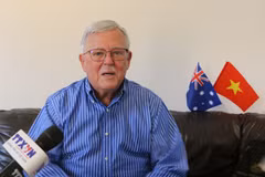 Australian Prof. Carl Thayer from the Australian Defence Force Academy at the University of New South Wales. (Photo: VNA)