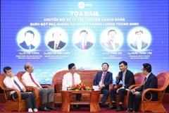 Guest speakers at the event (Photo: VNA)