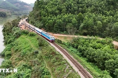 Legislators will discuss the revised Railway Law on June 18. (Photo: VNA)