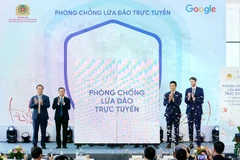 Representatives from the Ministry of Public Security and Google at the event on June 26. (Photo courtesy of the organiser)