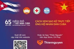 Instructions for tracking donations for the Cuban people, with the list of contributors publicised. (Photo: Screenshot) 