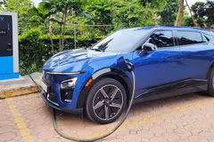 Hanoi plans to expand the charging station network for better efficiency. (Photo: VNA)