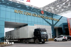 Mong Cai International Border Gate in Quang Ninh province (Photo: VNA)