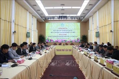 The People’s Committee of Can Tho city on September 24 hosts a working session with a delegation of enterprises from the Republic of Korea. (Photo: VNA)