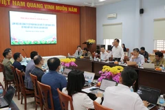 At a January 22 working session on ways to increase the number of Chinese arrivals, co-organised by the Khanh Hoa Investment, Trade and Tourism Promotion Centre and Cam Ranh International Terminal Joint Stock Company. (Photo: VNA)