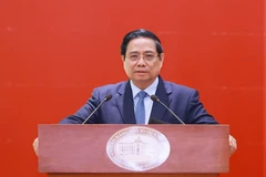 Prime Minister Pham Minh Chinh speaks at the State Bank of Vietnam (SBV)'s Hanoi conference to review its 2025 performance and launch tasks for 2026 on December 31. (Photo: VNA)