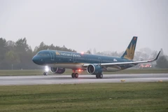 An aircraft of Vietnam Airlines. Vietnam Airlines and Saudia share each other's flight codes, with Saudia's (SV) on Vietnam Airlines flights and (VN) on those operated by Saudia. (Photo: VNA)