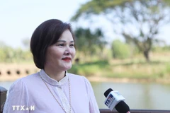 Pham Thi Minh Huong, Vice Chairwoman of the Business Association of Overseas Vietnamese. (Photo: VNA)