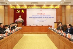 An overview of the meeting (Photo: vinhphuc.gov.vn)