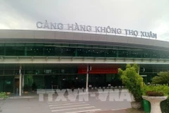 On September 25, the time of flights to/from Tho Xuan Airport in north central province of Thanh Hoa will be rescheduled between 10:30 and 12:00. (Photo: VNA)