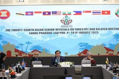 The 28th Meeting of ASEAN Senior Officials on Forestry (ASOF 28) is held in Luang Prabang, Laos. (Photo: VNA)