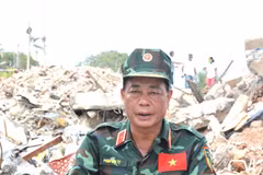 Maj. Gen. Pham Van Ty, Deputy Director of the Rescue and Relief Department (Photo: qdnd.vn)